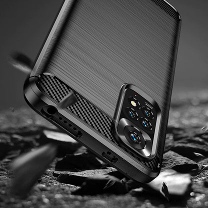 Case for Xiaomi Redmi Note 11S / Note 11, Techsuit, Carbon, Black