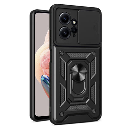 Case for Xiaomi Redmi Note 12 4G, Techsuit, CamShield, Black