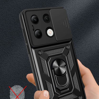 Case for Xiaomi Redmi Note 13 4G, Techsuit, CamShield, Black