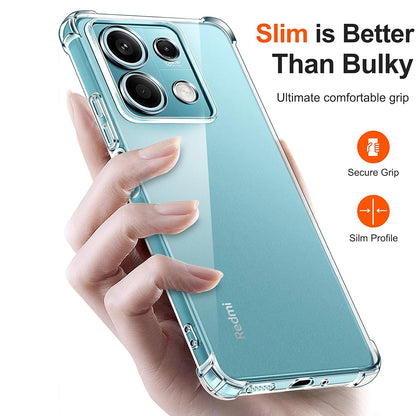 Case for Xiaomi Redmi Note 13 Pro 4G / Poco M6 Pro 4G, Techsuit, Shockproof Clear, Transparent