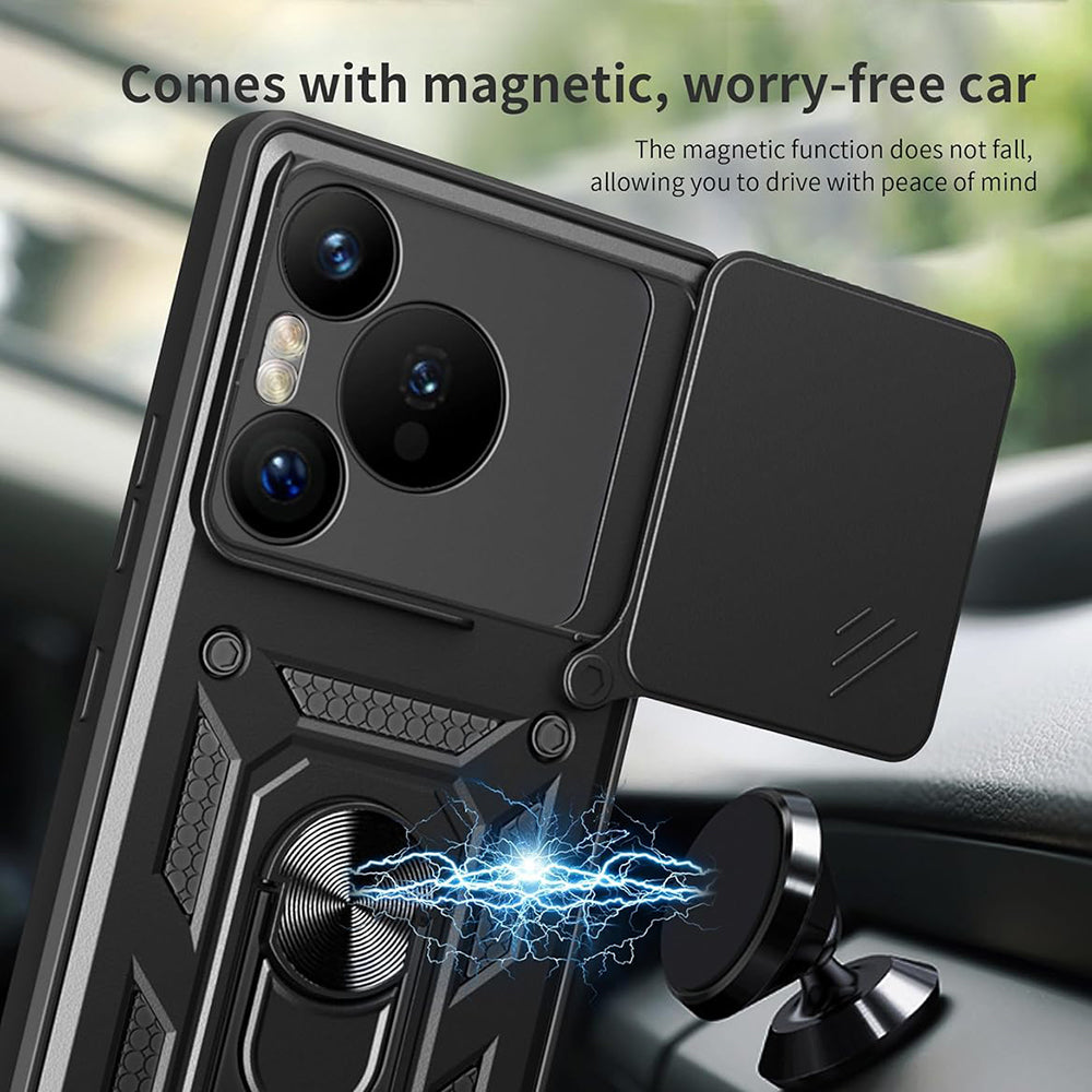 Case for Xiaomi Redmi Note 14 5G, Techsuit, CamShield, Blue