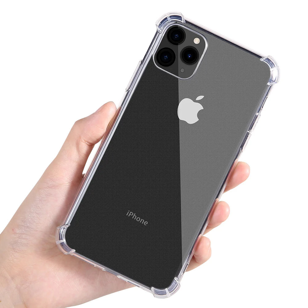 Case for Xiaomi Redmi Note 14 Pro+ 5G, Techsuit, Shockproof Clear, Transparent