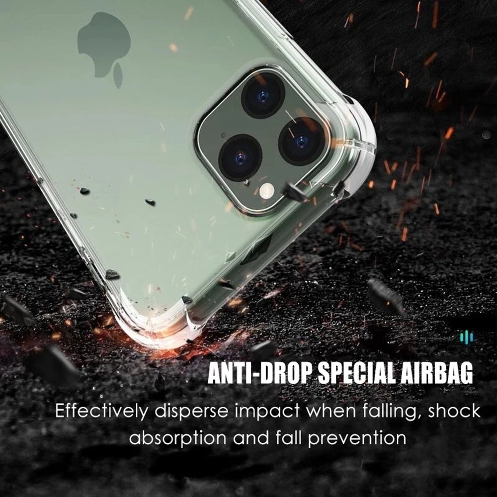 Case for Xiaomi Redmi Note 14 Pro+ 5G, Techsuit, Shockproof Clear, Transparent