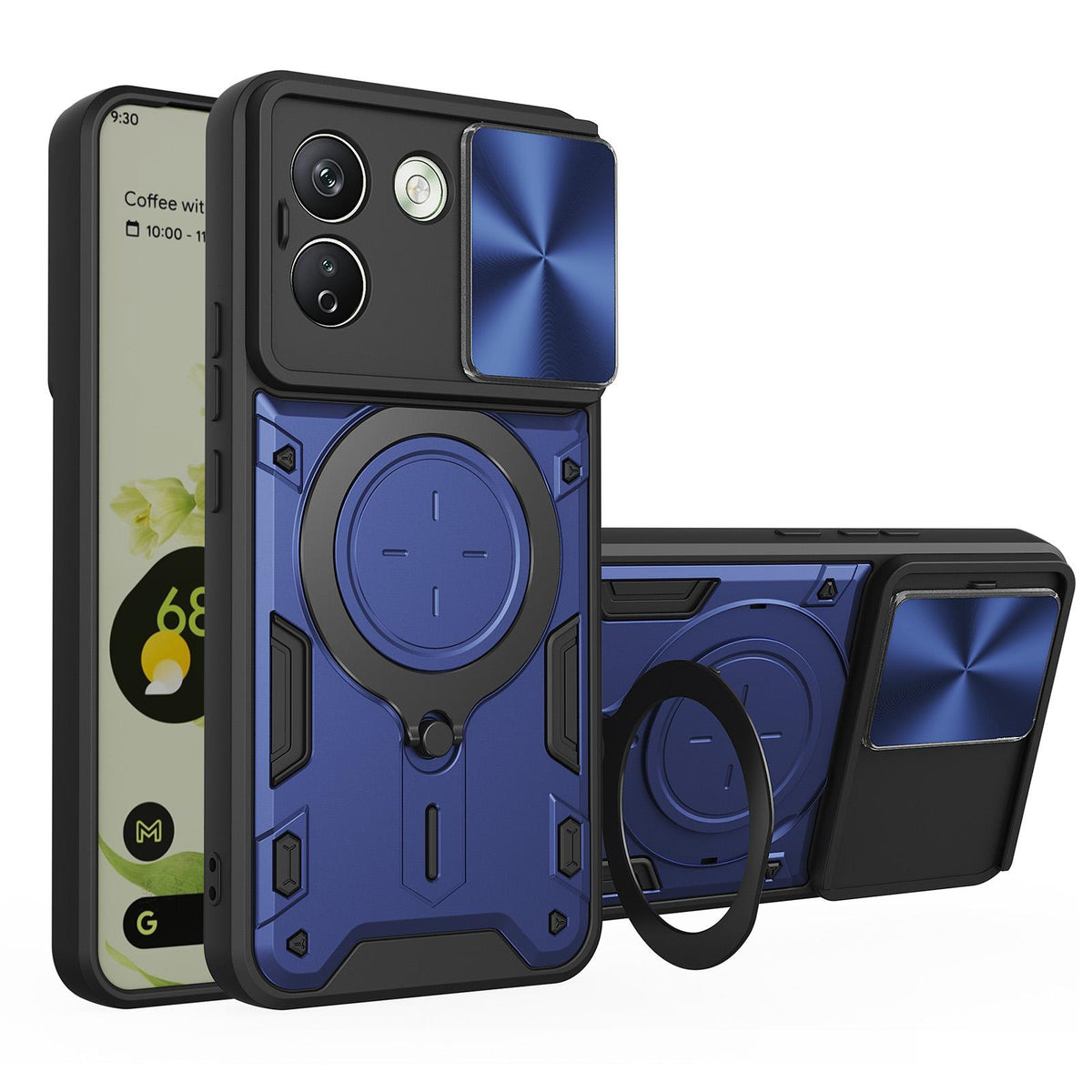 Case for Xiaomi Redmi Note 17 Pro Max, Techsuit, CamGuard Pro, Blue