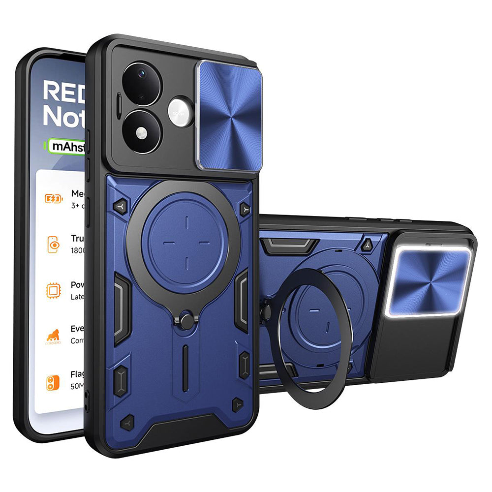 Case for Xiaomi Redmi Note 17 Pro, Techsuit, CamGuard Pro, Blue