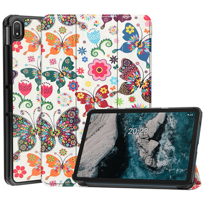 Case for Xiaomi Redmi Pad 2, Techsuit, FoldPro Butterfly, Multicolor