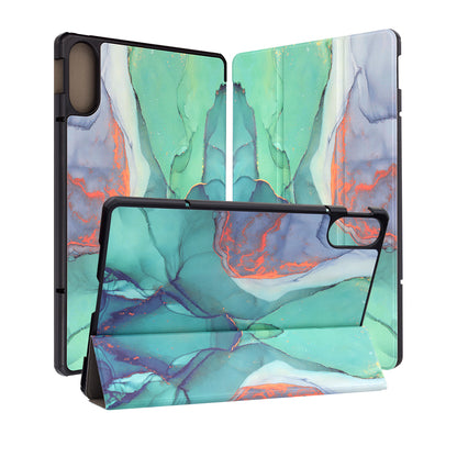Case for Xiaomi Redmi Pad Pro / Pad / Pad Pro 5G, Techsuit, FoldPro Green Time, Multicolor