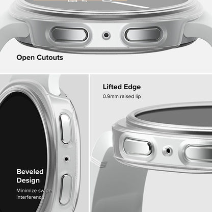 Ringke Slim Case for Samsung Galaxy Watch8 44mm, Set of 2, Transparent