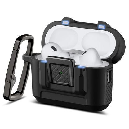 Spigen Lock Fit Case for Apple AirPods Pro 3, Matte Black