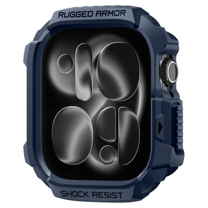 Spigen Rugged Armor V2 Case for Apple Watch Series 10 / 11 42mm, Navy Blue