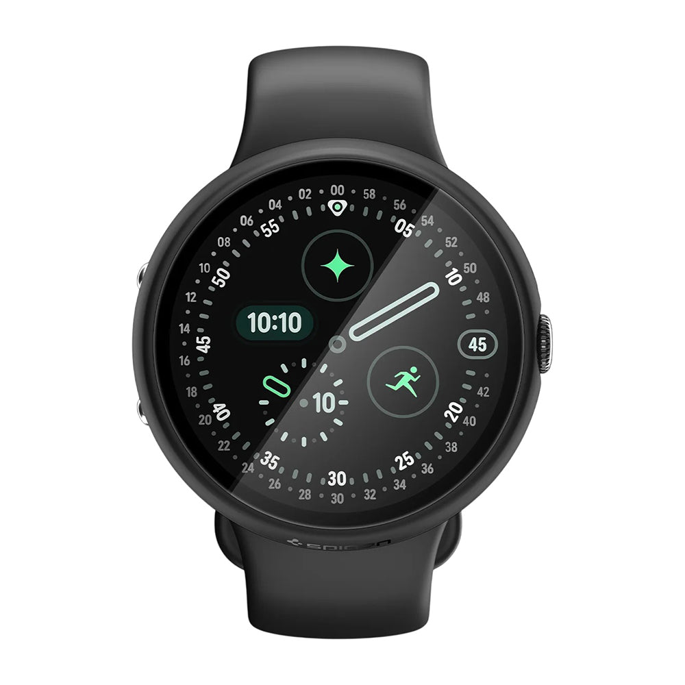 Spigen Thin Fit 360 Case for Google Pixel Watch 45mm Series, Black ACS11746