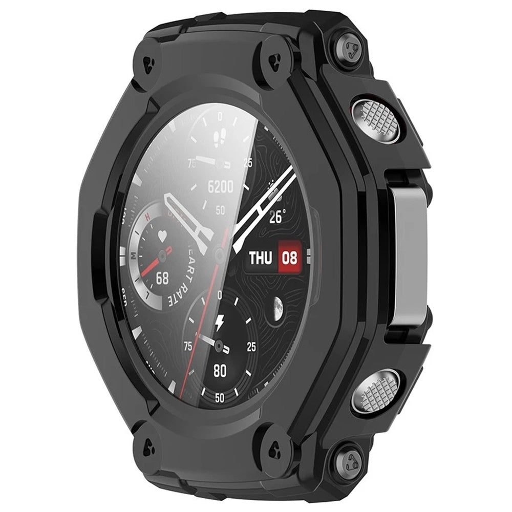 Techsuit Defense360 Pro Case for Amazfit T-Rex 3, Black