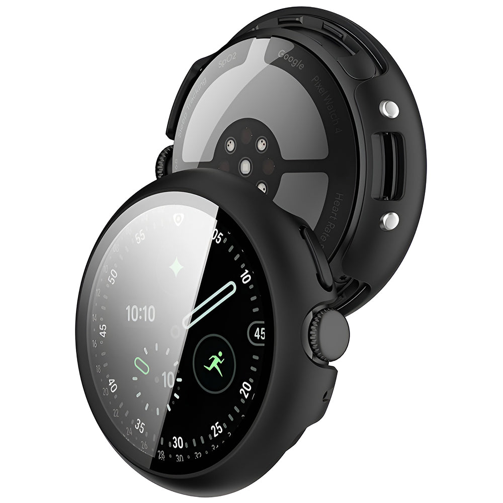 Techsuit Defense360 Pro Case for Google Pixel Watch 4 41mm, Black