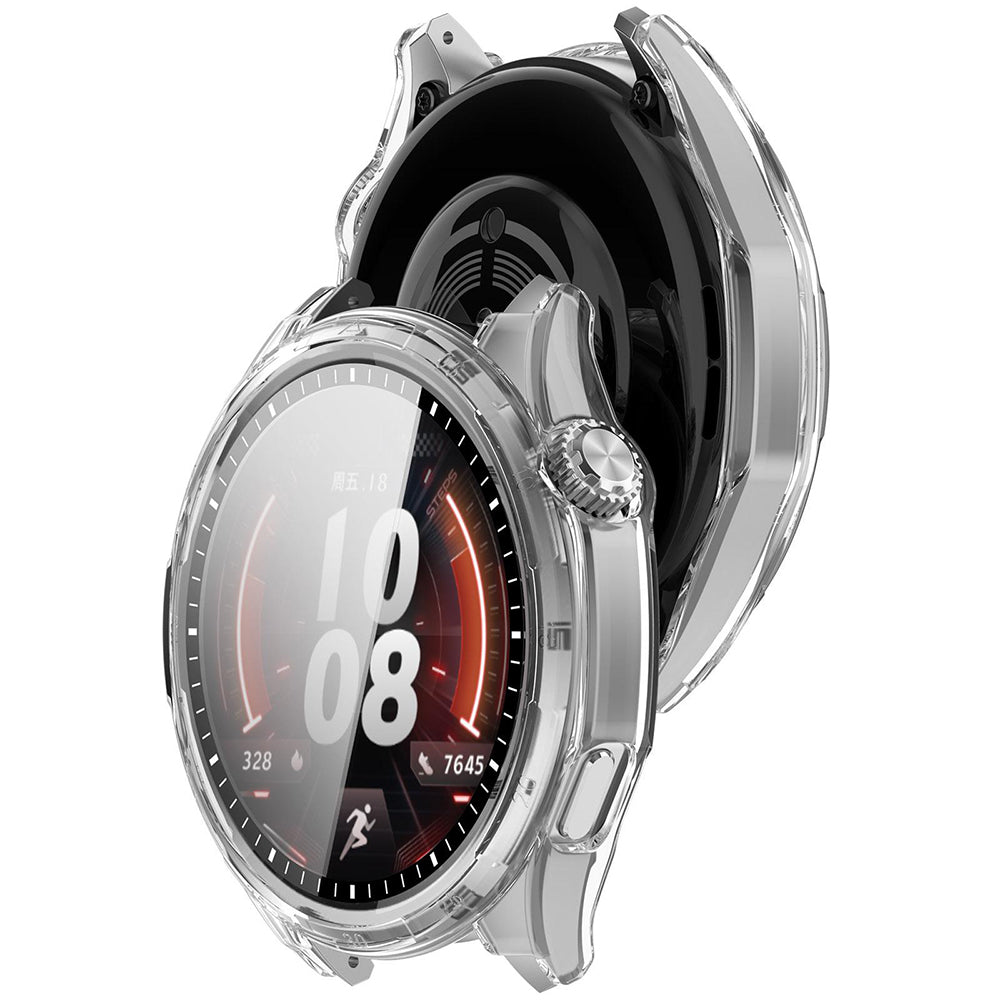 Techsuit Defense360 Pro Case for Honor Watch 6, Transparent