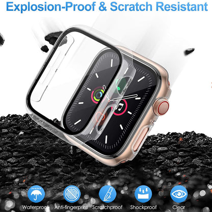 Techsuit Defense360 Pro Case for Huawei Watch 4 Pro, Transparent