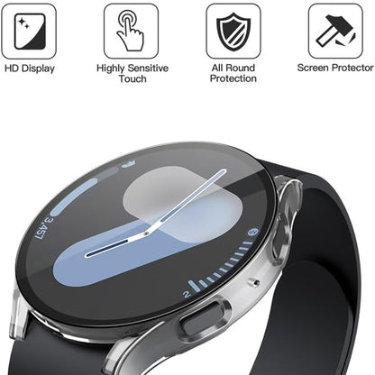 Techsuit Defense360 Pro Case for Samsung Galaxy Watch7 44mm, Transparent