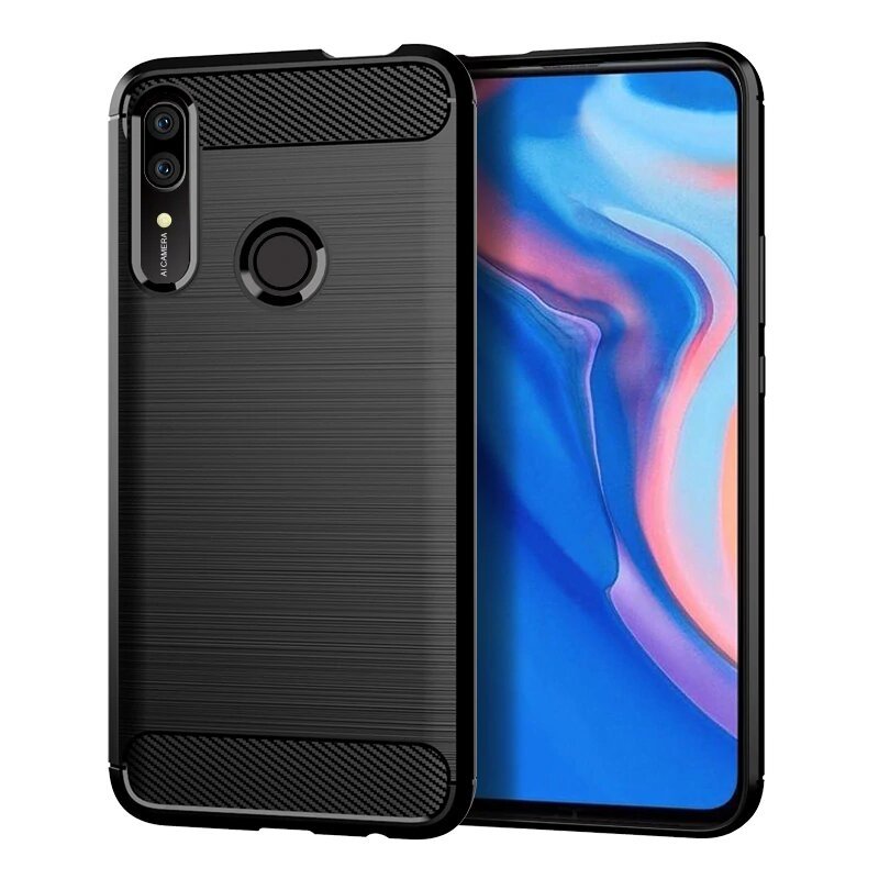 Case for Huawei P Smart Z, OEM, Carbon, Black