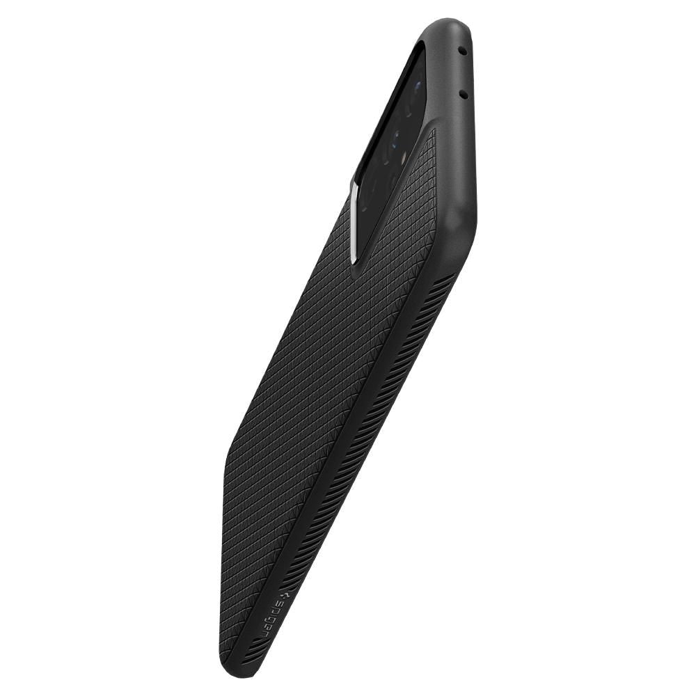 Pouch for Samsung Galaxy S21 Ultra 5G G998, Spigen, Liquid Air, Black SPN1456BLK SPN1456BLK