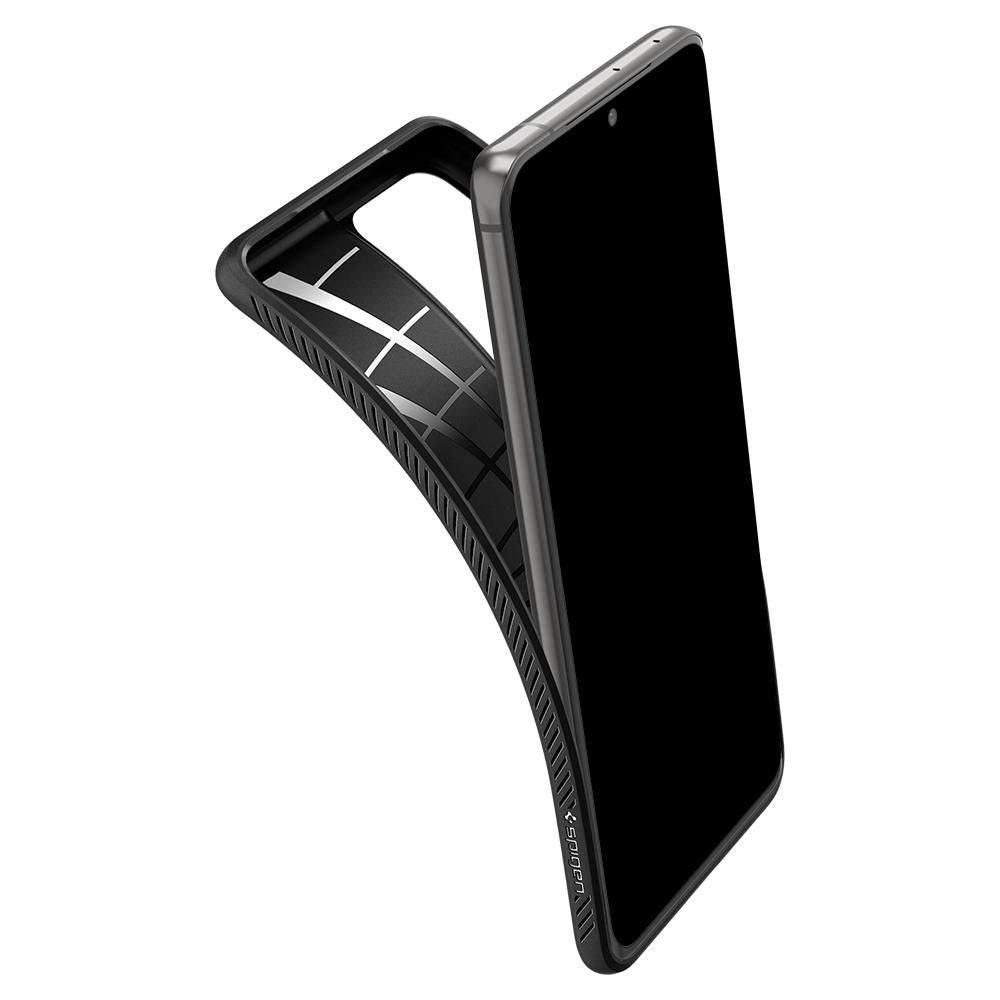Pouch for Samsung Galaxy S21 Ultra 5G G998, Spigen, Liquid Air, Black SPN1456BLK SPN1456BLK