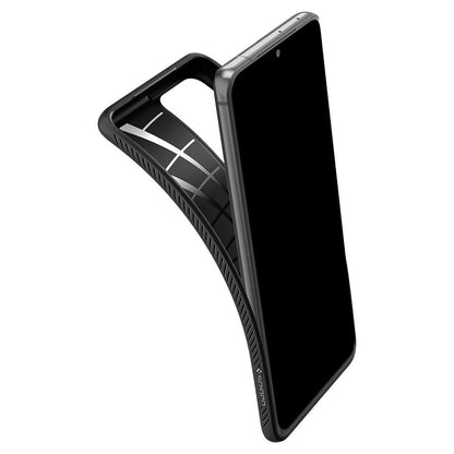 Pouch for Samsung Galaxy S21 Ultra 5G G998, Spigen, Liquid Air, Black SPN1456BLK SPN1456BLK