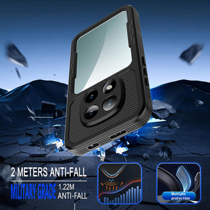 Waterproof Case for Xiaomi Redmi Note 15 Pro 5G, ShellBox, Black