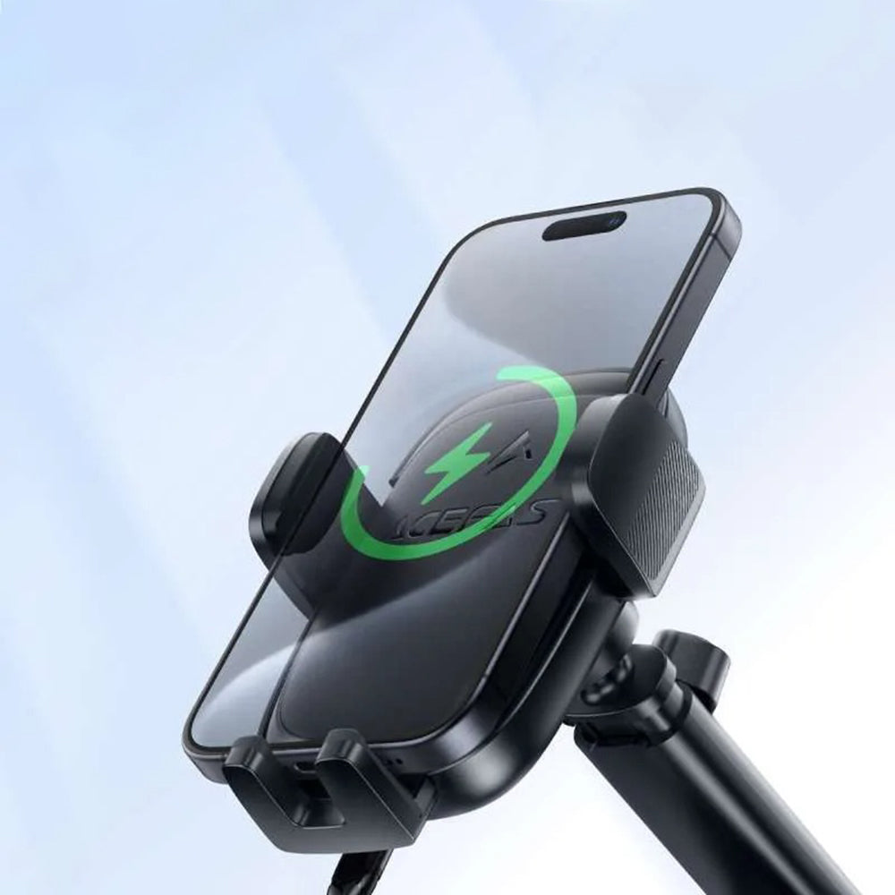 Acefast D49 Wireless Car Charger, 15W, 1.67A, Black