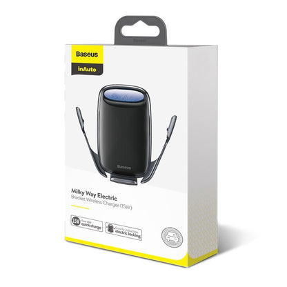 Wireless Car Charger Baseus Milky Way Series, 15W, 1.67A, Black WXHW02-01 