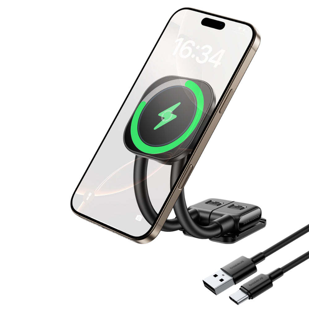 Baseus PrimeTrip C03s Pro Wireless Car Charger, 15W, 1.67A, Black C0013803