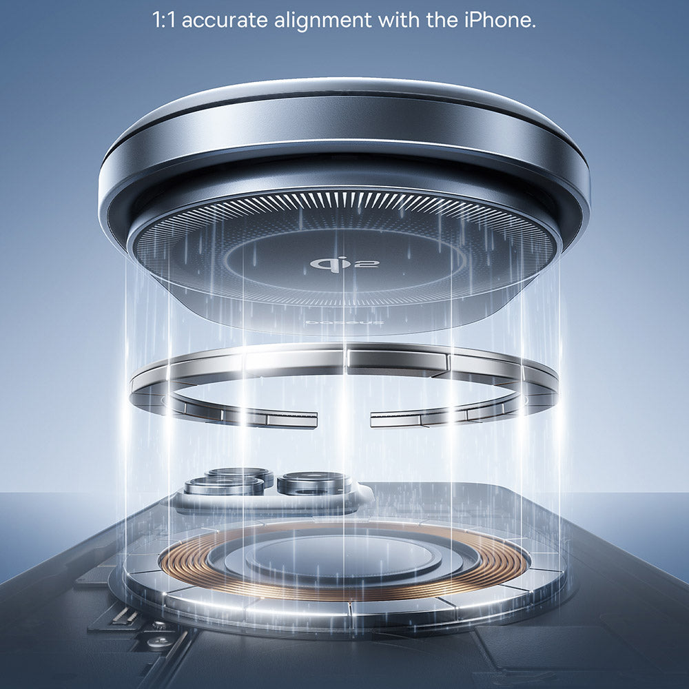 Baseus PrimeTrip VC1 Pro Wireless Car Charger, 15W, 1.67A, Black C40141000111-00