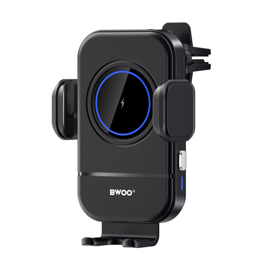 Wireless Car Charger BWOO ZJ137, 15W, 1.67A, Black