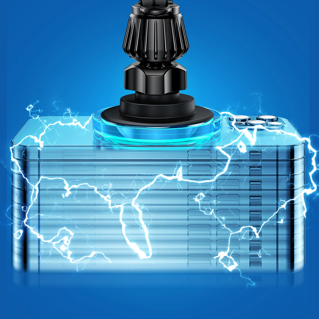 Joyroom JR-ZS291 Wireless Car Charger, 15W, 1.67A, Silver