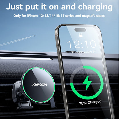 Joyroom JR-ZS412 Wireless Car Charger, 15W, 1.67A, Black