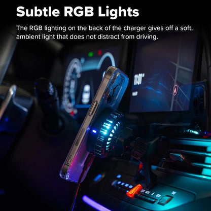 Ringke Wireless Car Charger, 15W, 1.67A, Black