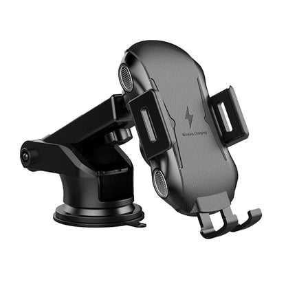 Techsuit CAPD032 Premium Wireless Car Charger, 10W, 1.1A, Black