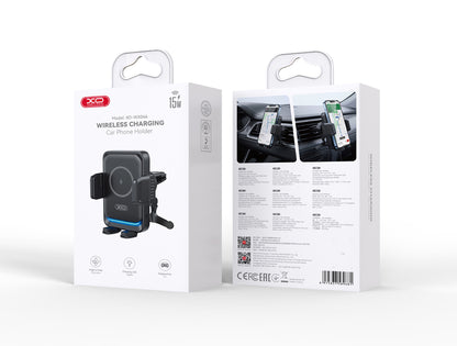 Wireless Car Charger XO Design WX046, 15W, 1.67A, Black