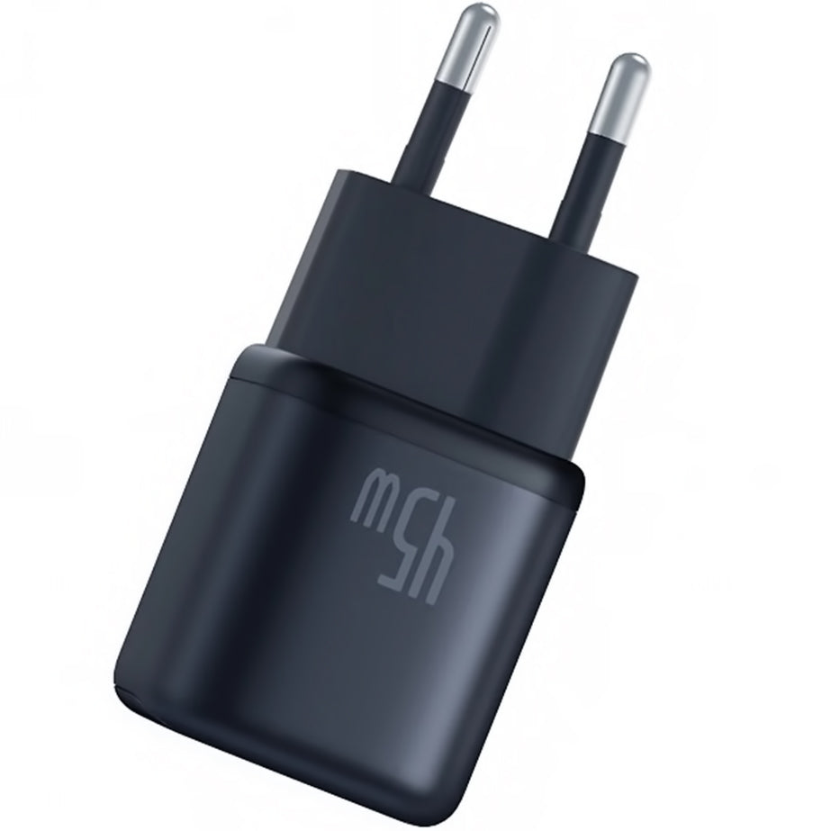 Baseus PicoGo Network Charger, 45W, 3A, 1 x USB-C, Black P10176800123-00