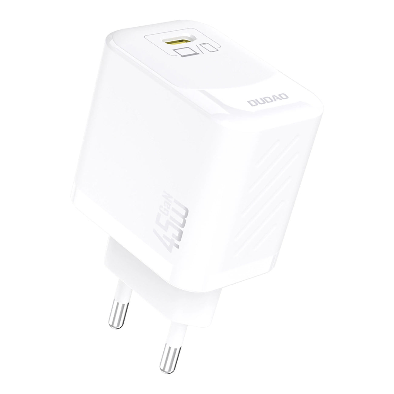 Network Charger with USB-C Cable Dudao A28C, 45W, 3A, 1 x USB-C, White