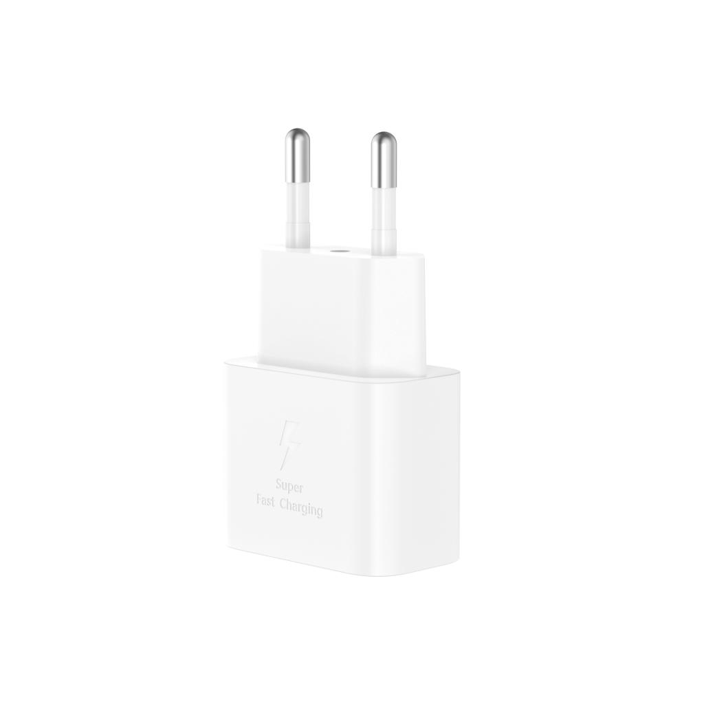 XO Design L167 Lightning Cable Wall Charger, 25W, 3A, 1 x USB-C, White
