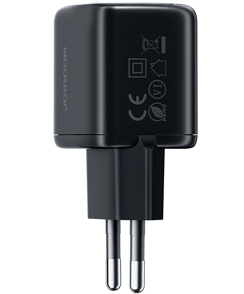 Joyroom JR-TG7 USB-C Cable Wall Charger, 33W, 3A, 1 x USB-A - 1 x USB-C, Black