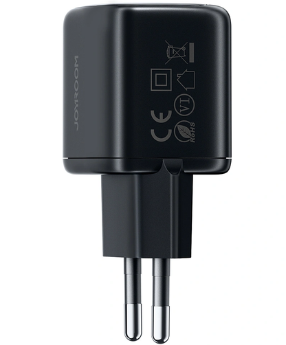 Joyroom JR-TG7 USB-C Cable Wall Charger, 33W, 3A, 1 x USB-A - 1 x USB-C, Black