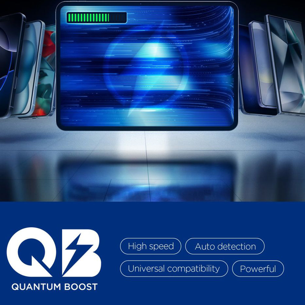 Spigen Essential Network Charger, 47W, 3A, 2 x USB-C, Black ACH09457