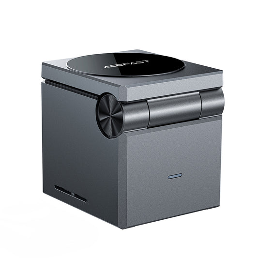 Acefast E18 Rubik's Cube 3in1 Wireless Network Charger, 23W, 1.67A, Gray