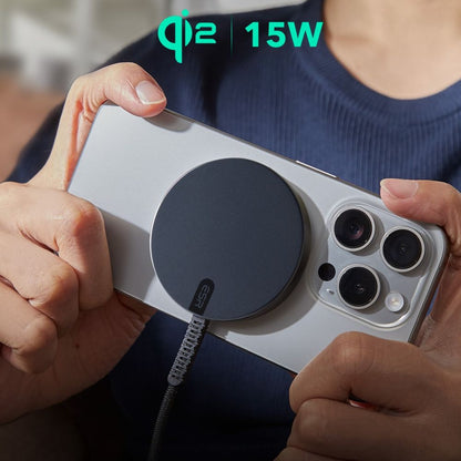 ESR HaloLock Wireless Network Charger, 15W, 1.67A, Black