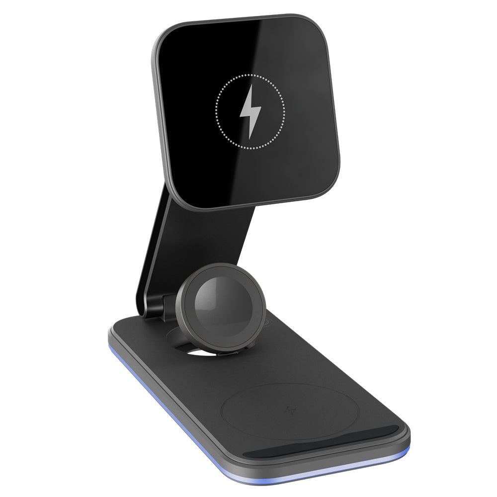 Proove Energy Fold 3in1 Wireless Network Charger, 15W, 1.67A, Black WSEF15010001