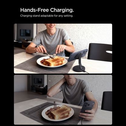 Spigen EF151MS Wireless Network Charger, 15W, 1.67A, Black