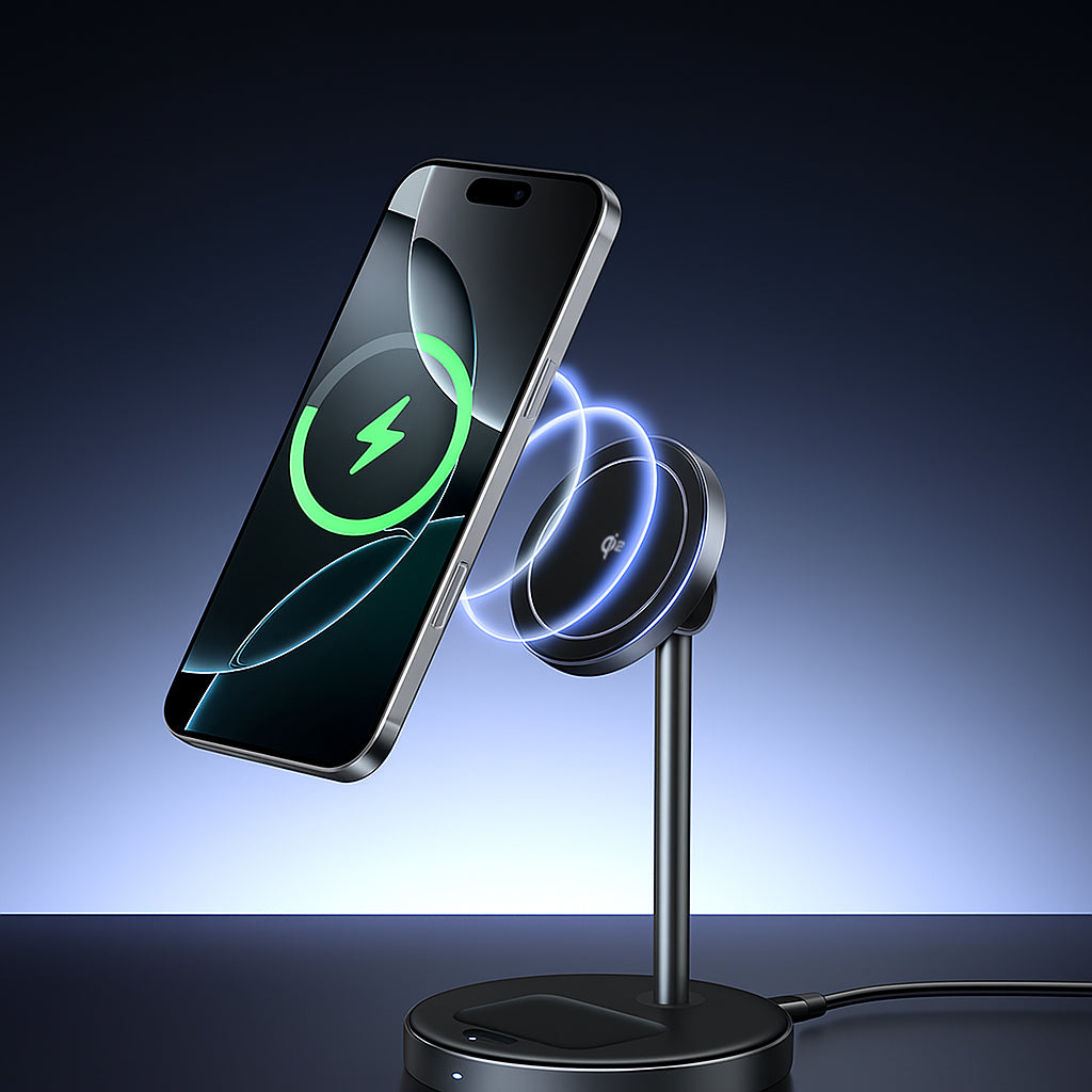 UGREEN W710 3in1 Wireless Network Charger, 20W, 1.67A, 1 x USB-C, Black