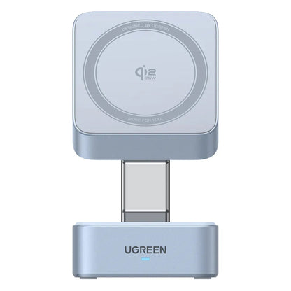 UGREEN W752 2in1 Wireless Network Charger, 35W, 3A, 1 x USB-C, Blue