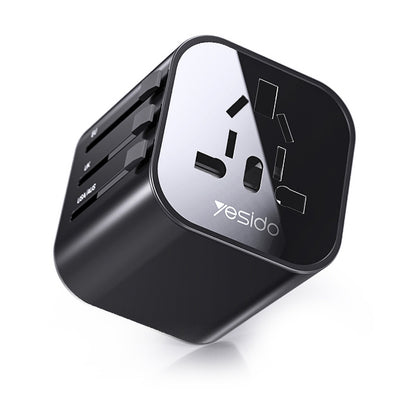 Yesido MC09 Travel Network Adapter, Black