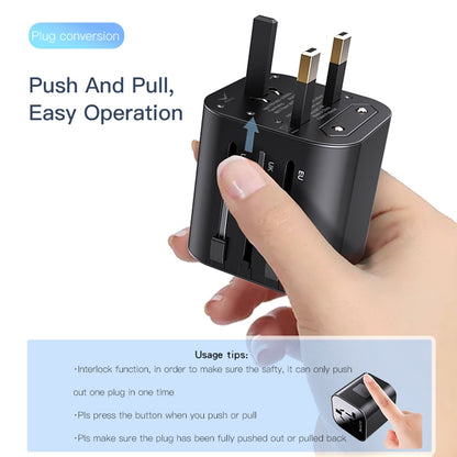 Yesido MC09 Travel Network Adapter, Black