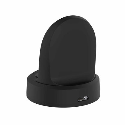 Techsuit TSC3 Wireless Charger for Samsung Galaxy Watch Series, USB-A, Black
